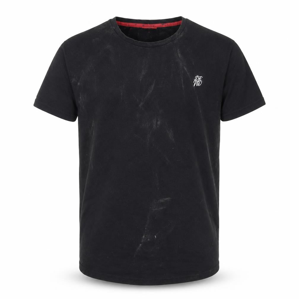 DFND Men's Black Logo T-Shirt - Large