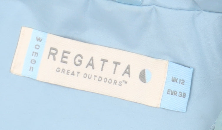 Regatta Women's Beige Waterproof Rain Jacket Size 12