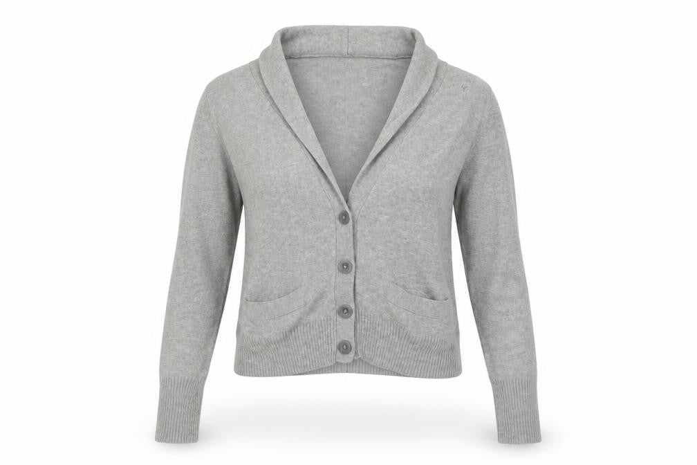 American Eagle Women's Grey Cardigan L Casual