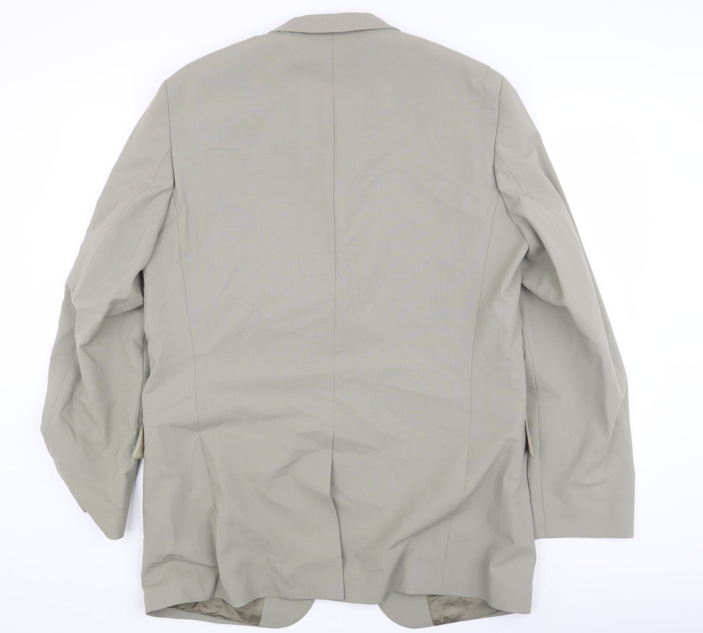 Milan Collection Men's Beige Blazer, 42L, Classic Style