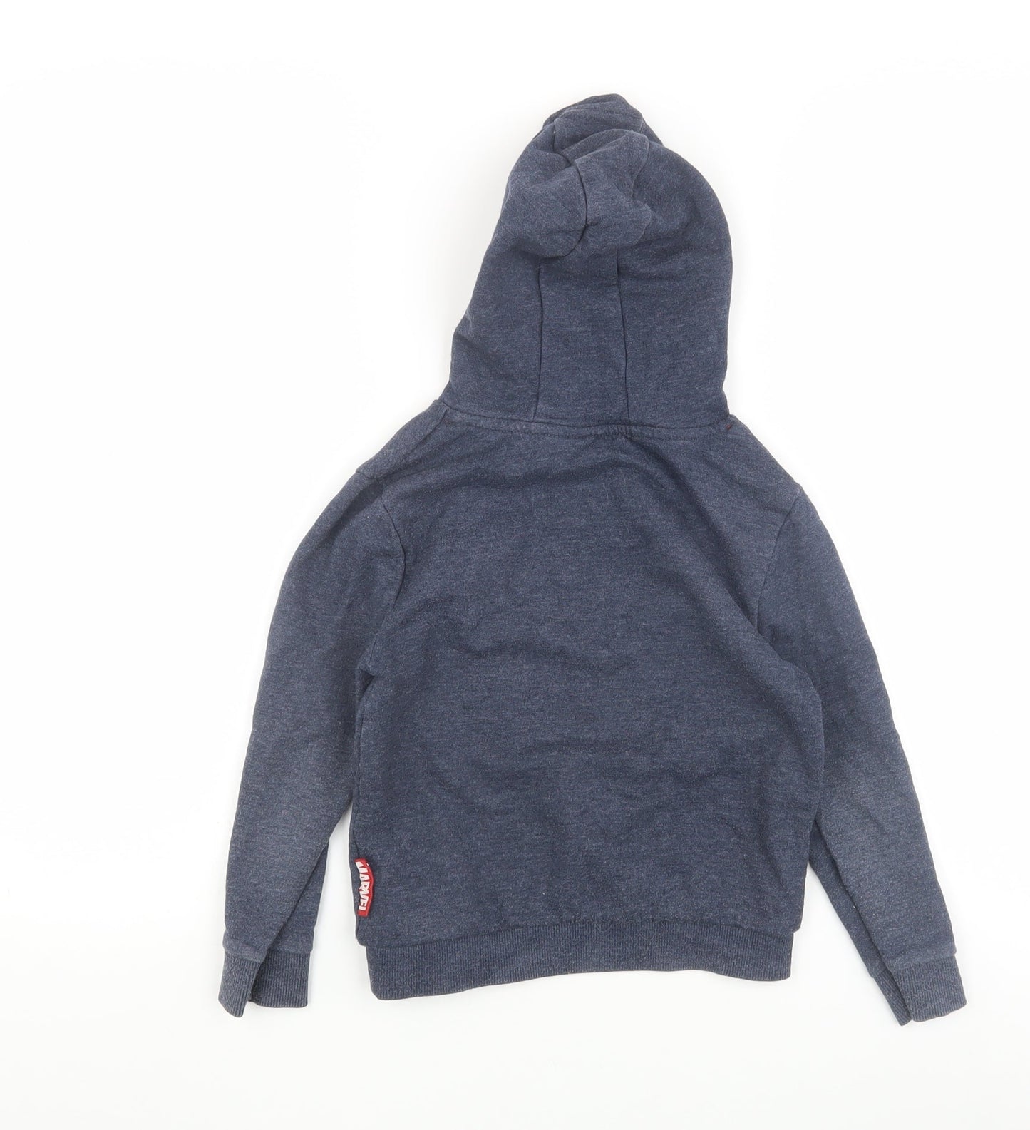 Marvel Boys Blue Sequin Hoodie Size 5/6