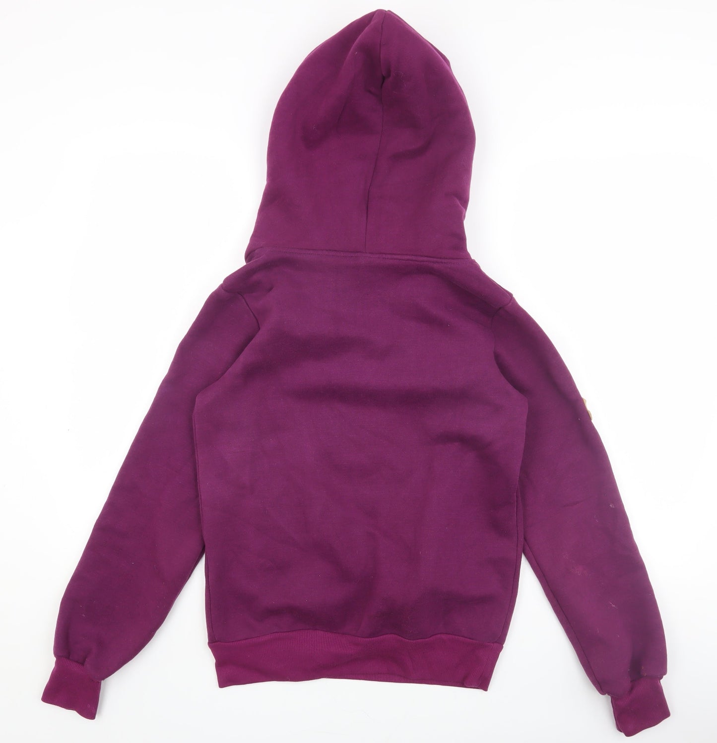 Women's Purple Pullover Hoodie, Size C, Logo Accents