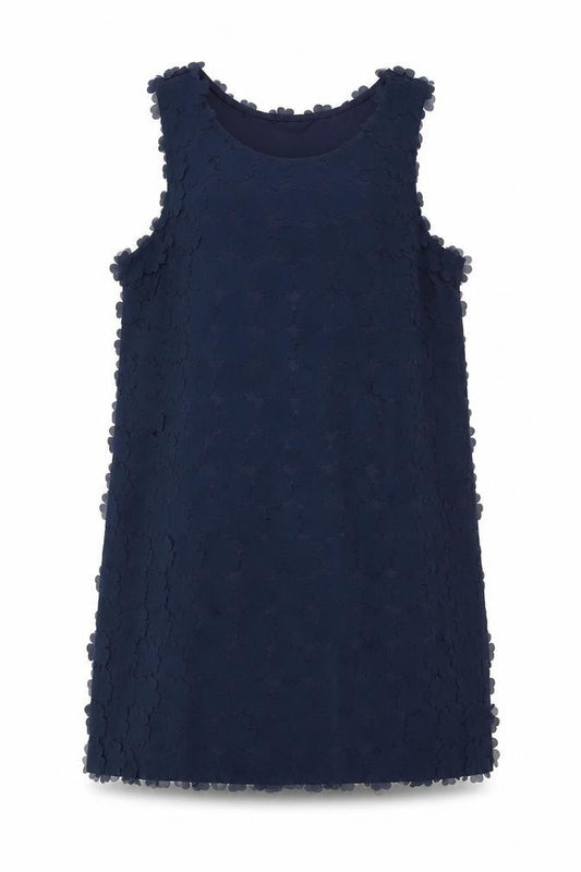 H&M Women's Blue Shift Dress, Size 12