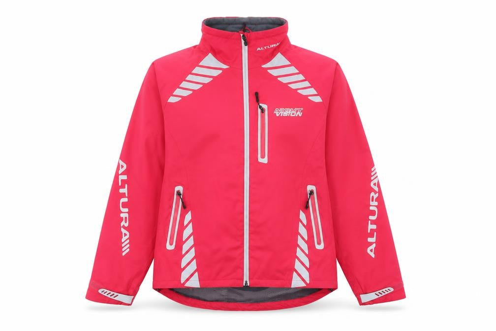 Altura Women's Red Windbreaker Jacket Size 12