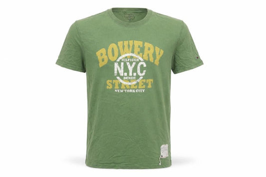 Tommy Hilfiger Men’s Green Graphic T-Shirt Size S