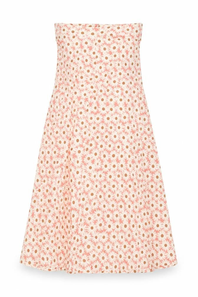 MNG Women's Multicoloured A-Line Midi Skirt L