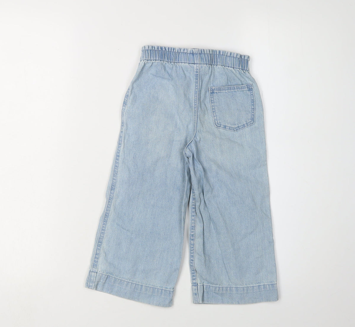 Gap Girls Blue Wide-Leg Jeans 3 Years