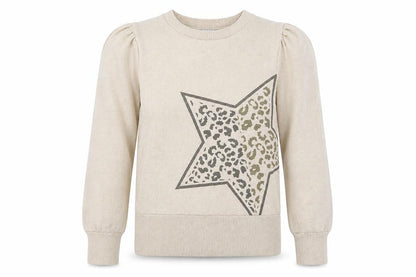 Next Women's Beige Animal Print Pullover M