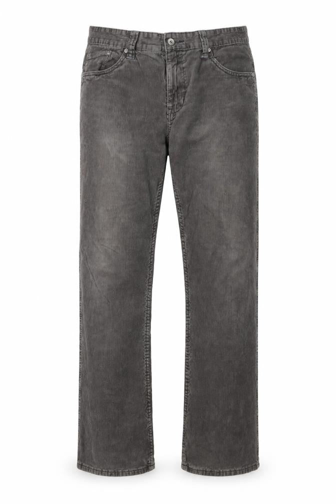 Burton Men's Grey Corduroy Trousers Size S