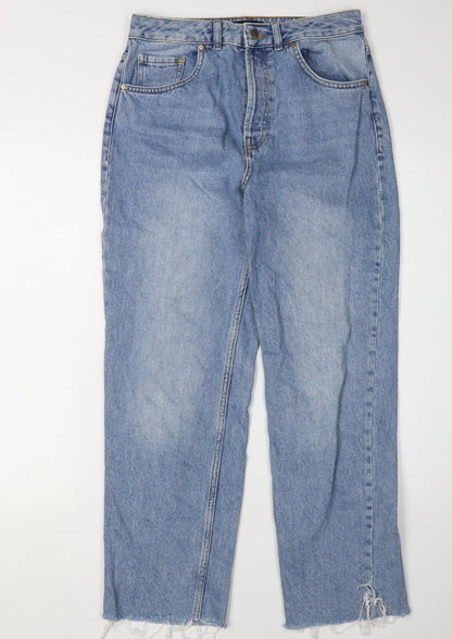 Warehouse Women’s Blue High Rise Straight Jeans