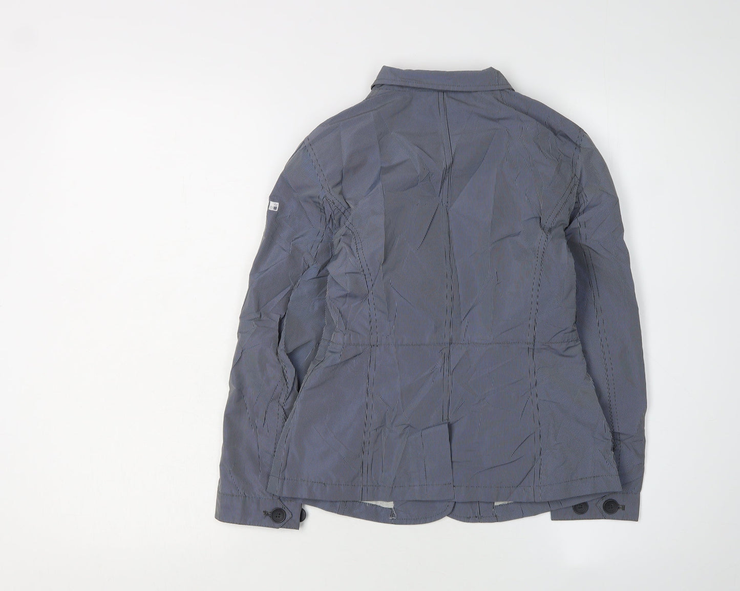 Woolrich Girls Blue Check Jacket Size 14 - Polyester, Spring/Autumn