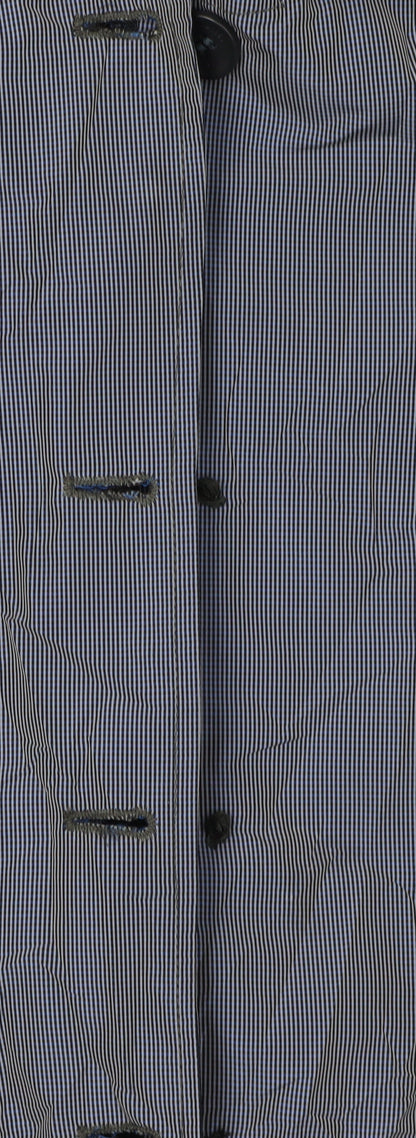 Additional view of Woolrich girls’ blue check jacket, size 14, - polyester, spring/autumn