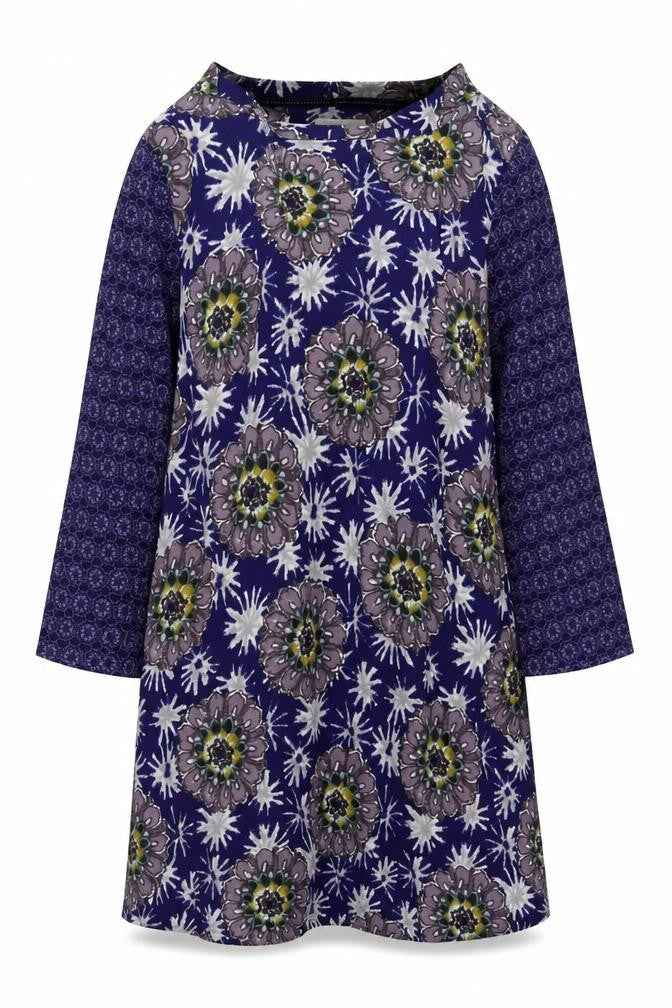 White Stuff Women's 3/4 Sleeve Floral Shift Dress, Size 10