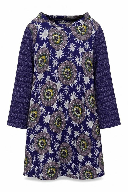 White Stuff Women's 3/4 Sleeve Floral Shift Dress, Size 10