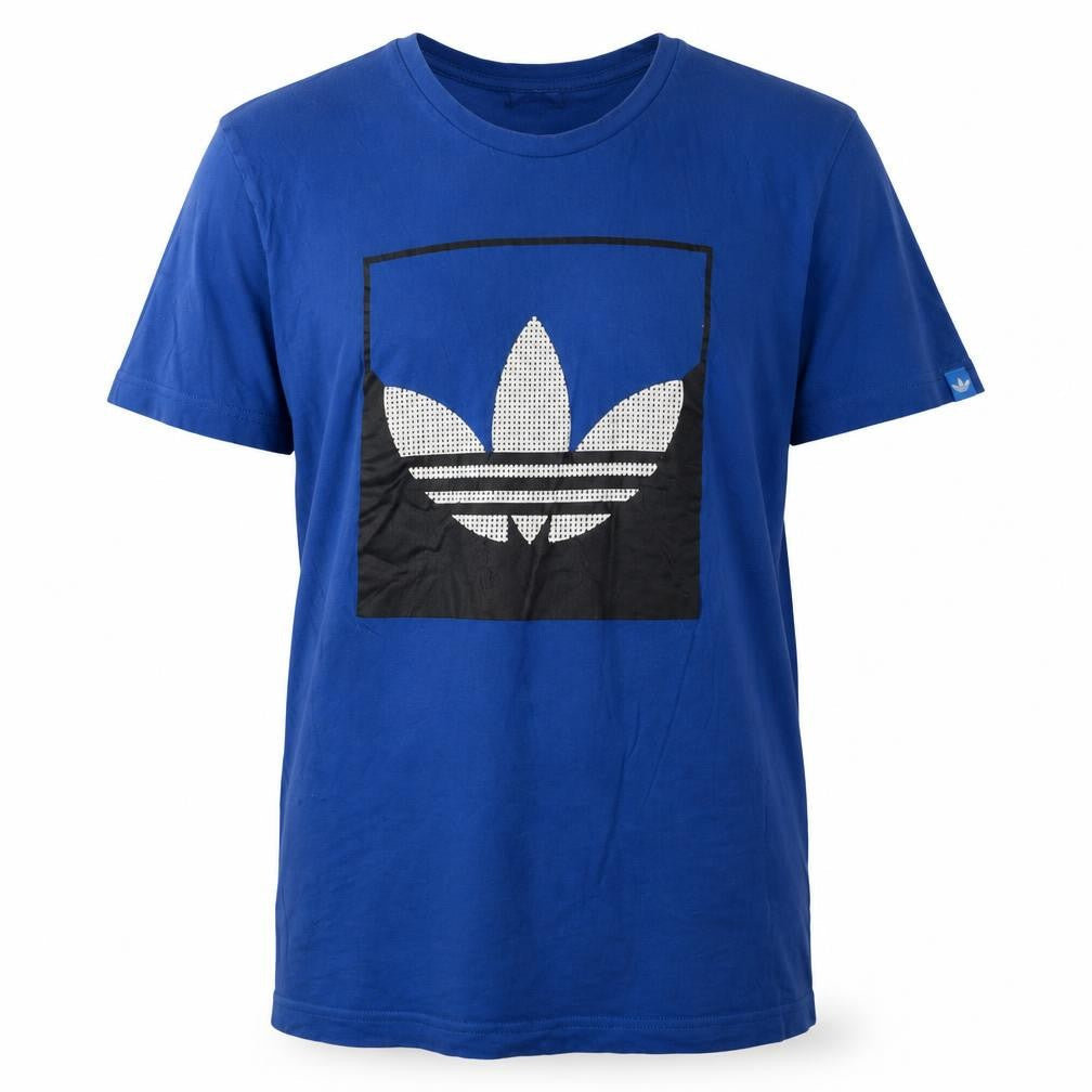 Adidas Men's Blue Graphic Print T-Shirt Size S