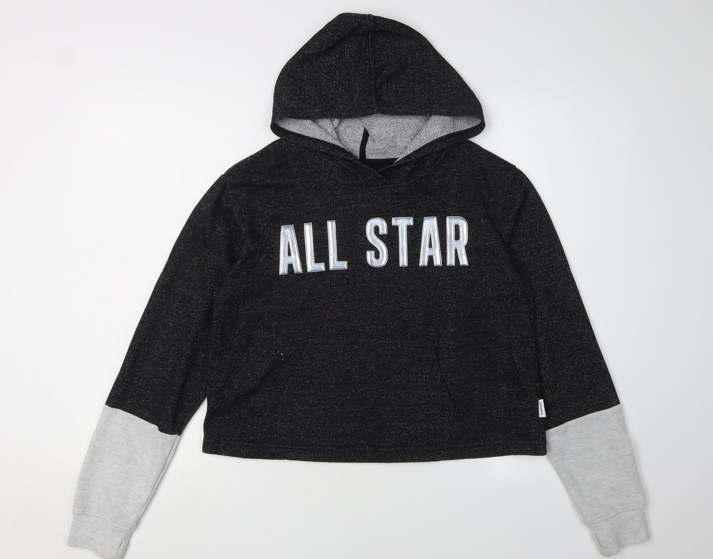 Converse Girls Black XL Pullover Hoodie