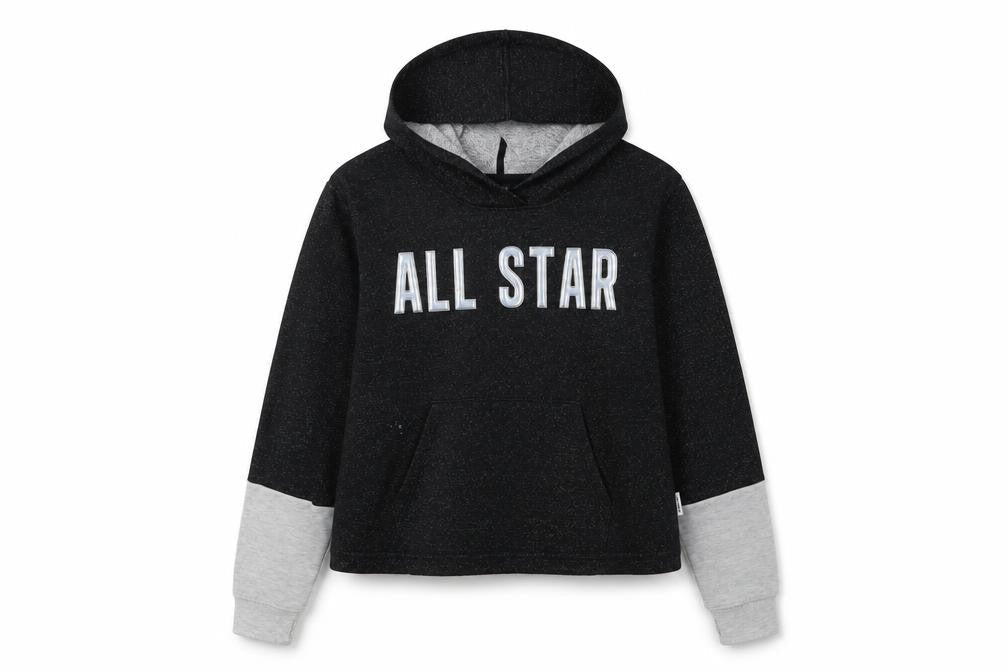 Converse Girls Black XL Pullover Hoodie
