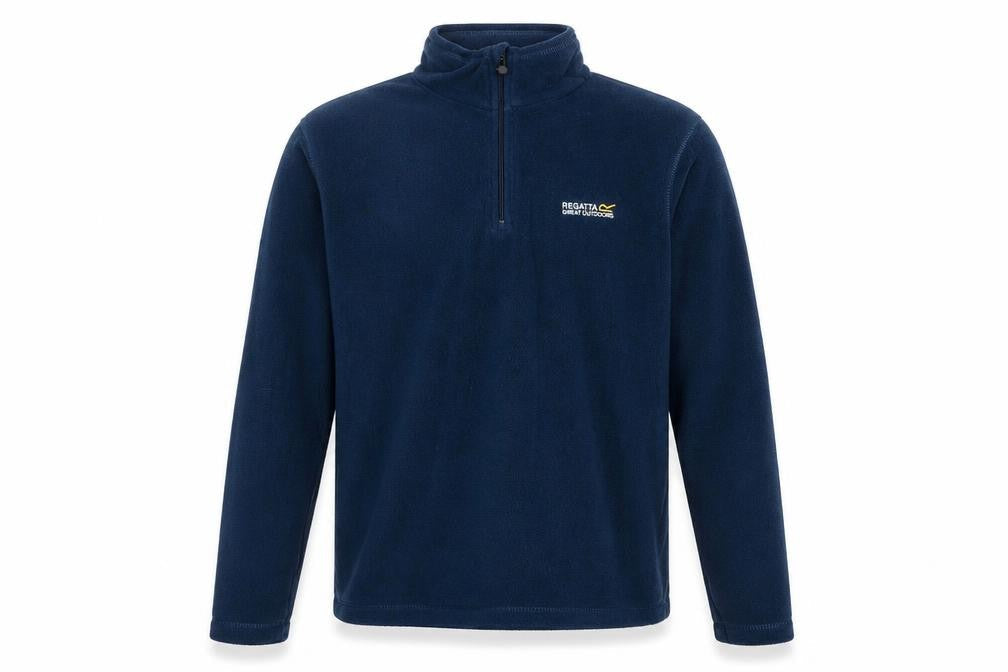 Regatta Men's Blue Fleece 1/4 Zip Sweatshirt Size S