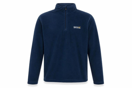 Regatta Men's Blue Fleece 1/4 Zip Sweatshirt Size S