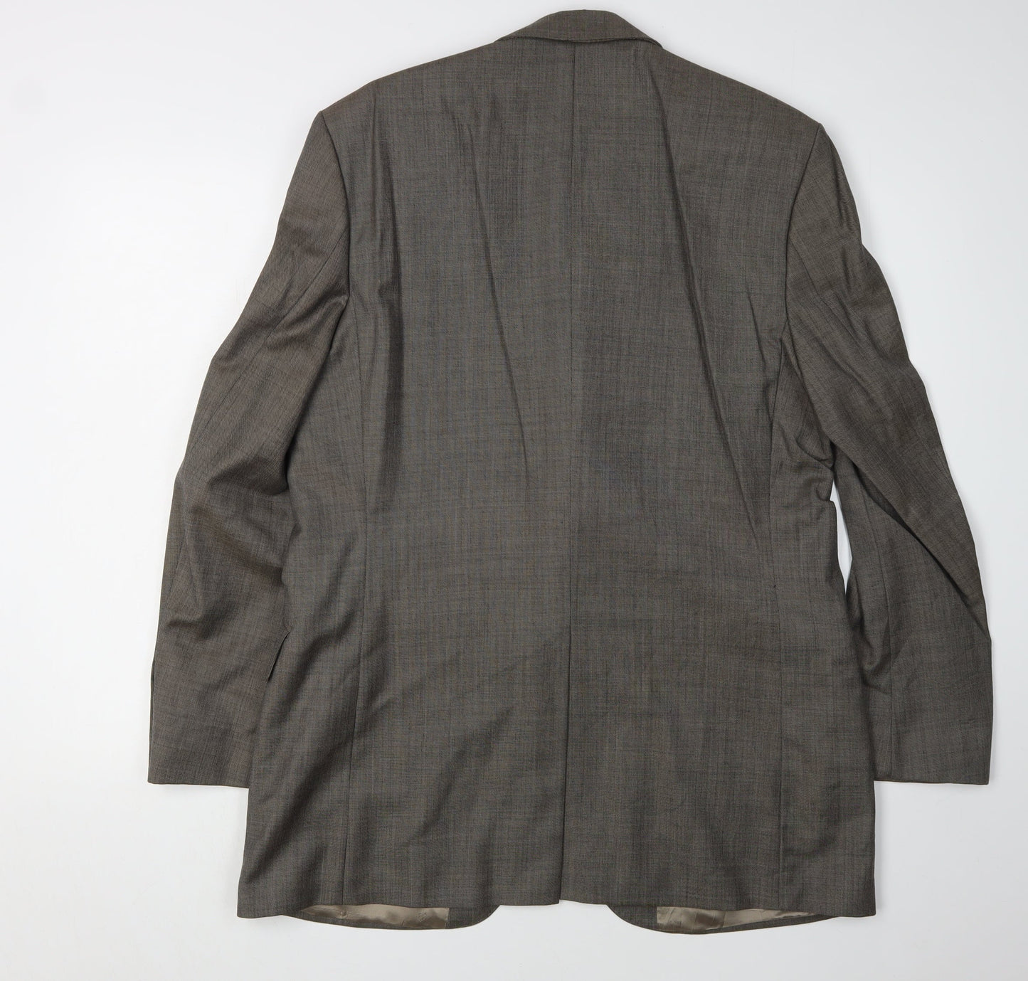 Jeff Banks Men's Grey Wool Blazer - Regular Fit, 40