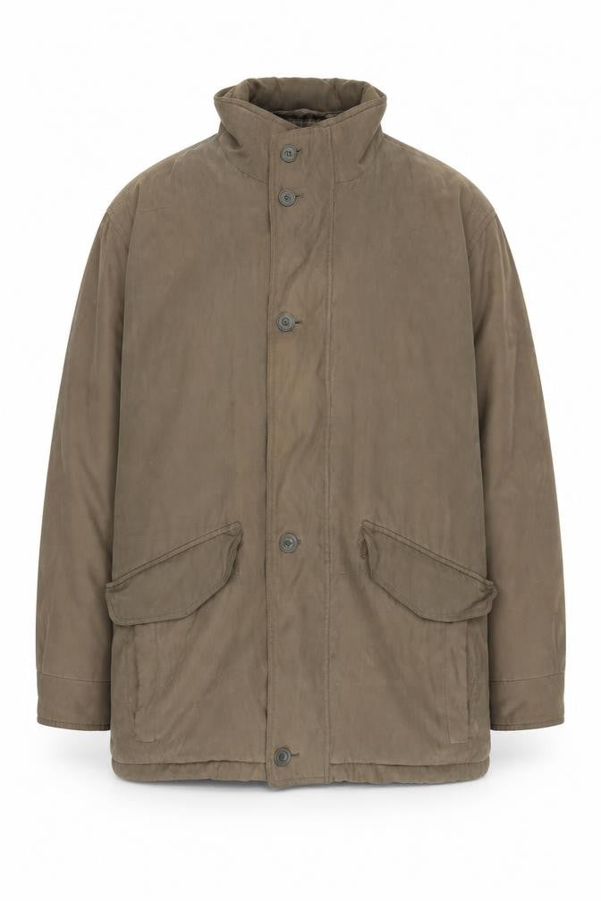 B.S.M. Men's Brown Jacket 38 in Regular Fit