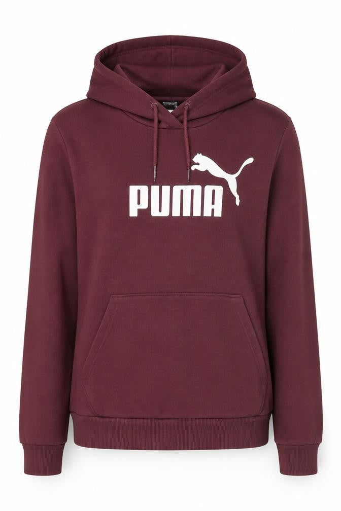 Puma Women's Red Hoodie Size 10 Pullover Logo