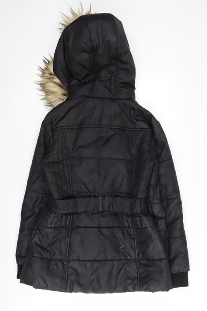 Lipsy London Women's Black Puffer Jacket Size 12