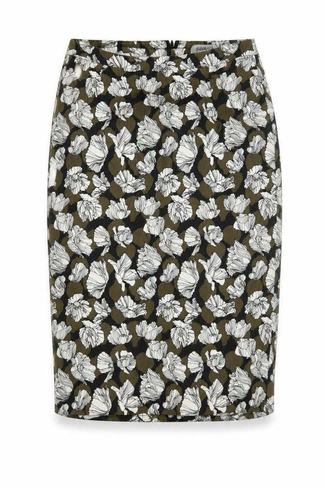 Jigsaw Women's Floral Pencil Skirt, Size 6, Multicoloured