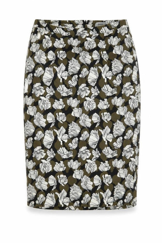 Jigsaw Women's Floral Pencil Skirt, Size 6, Multicoloured