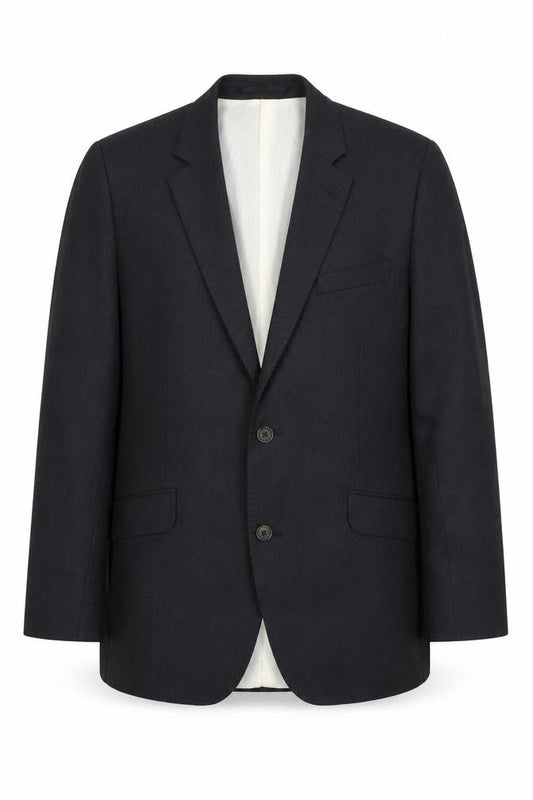 T.M.Lewin Men's Grey Wool Blazer 40 S Slim Fit