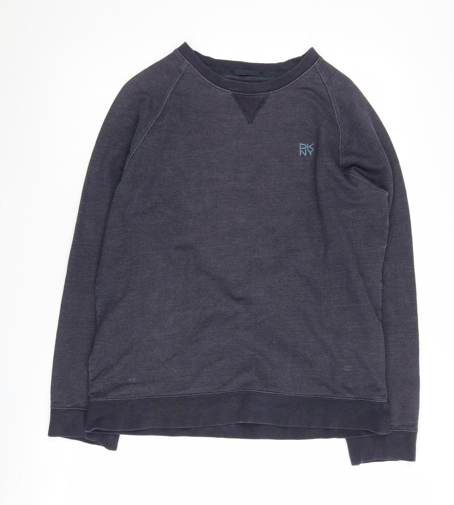 DKNY Men's Black Pullover Sweatshirt - Size L