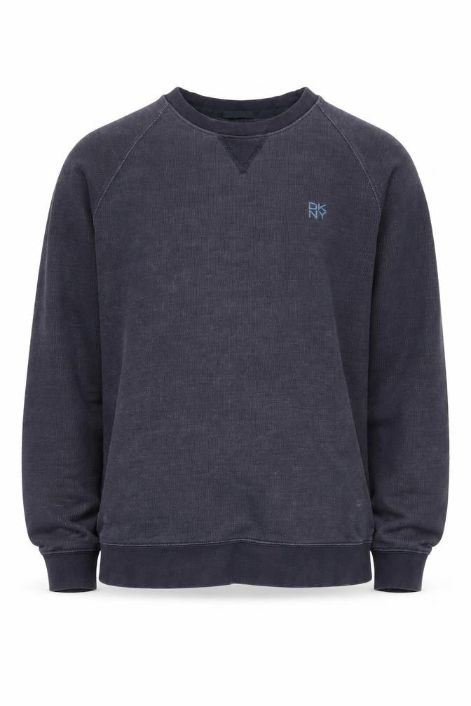 DKNY Men's Black Pullover Sweatshirt - Size L