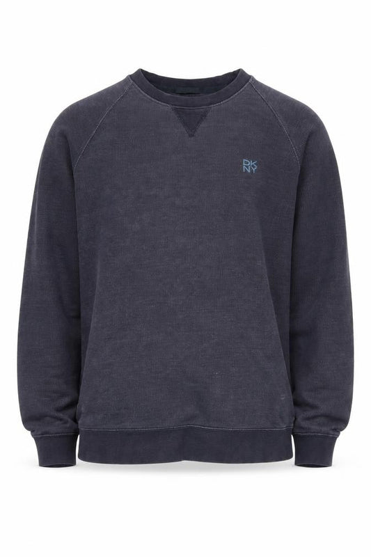 DKNY Men's Black Pullover Sweatshirt - Size L