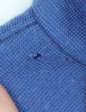 Jacques Vert Women's Blue Medium Cardigan, V-Neck, Long Sleeve
