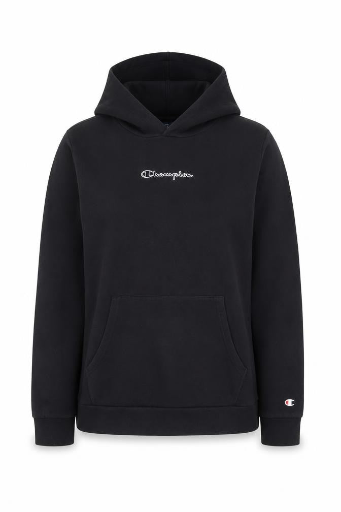 Champion Teen Black Pullover Hoodie - L