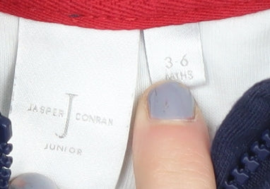 Jasper Conran Unisex Baby Blue Striped Jumper 3-6 Months