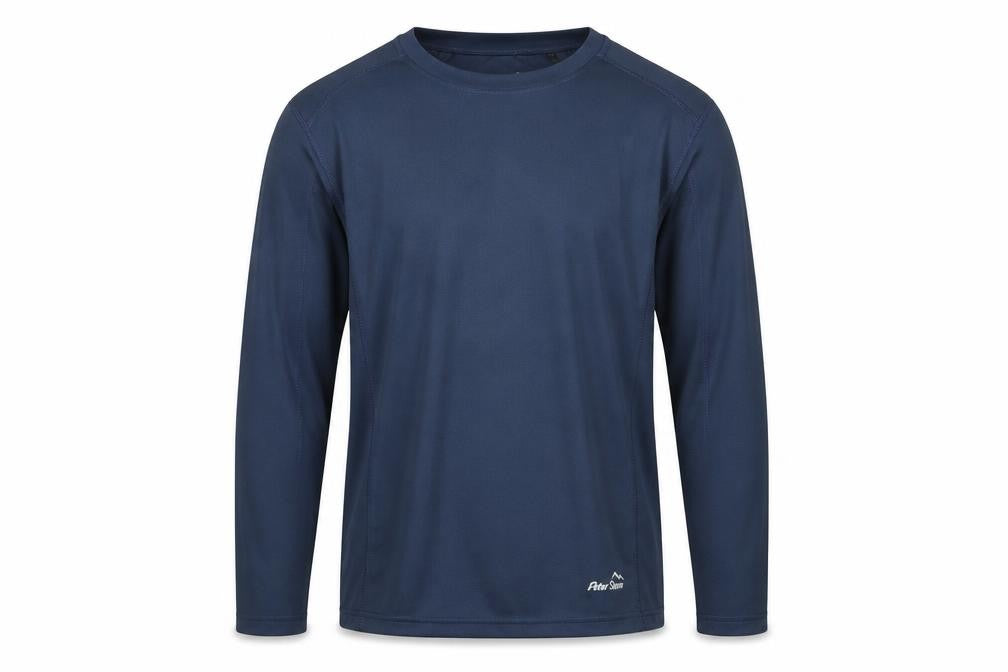 Peter Storm Men's Blue Long Sleeve Activewear T-Shirt Size 14