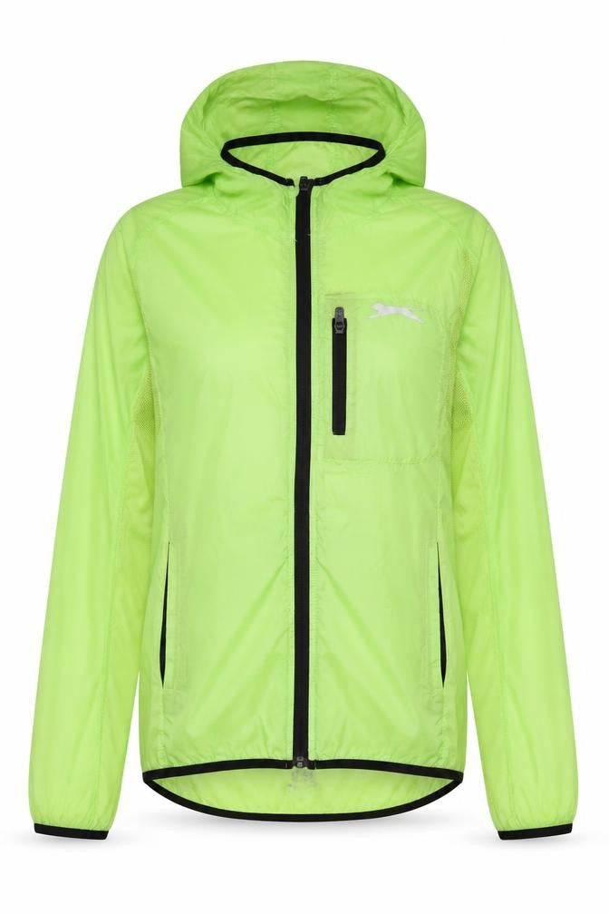 Slazenger Women's Green Windbreaker Jacket Size S