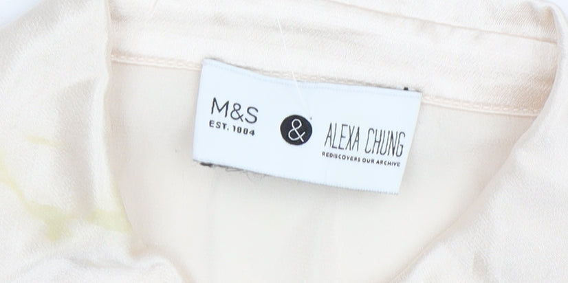 Marks and Spencer Women's Ivory Button-Up Shirt 14