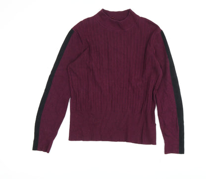 Marks & Spencer Women's Purple Pullover Jumper