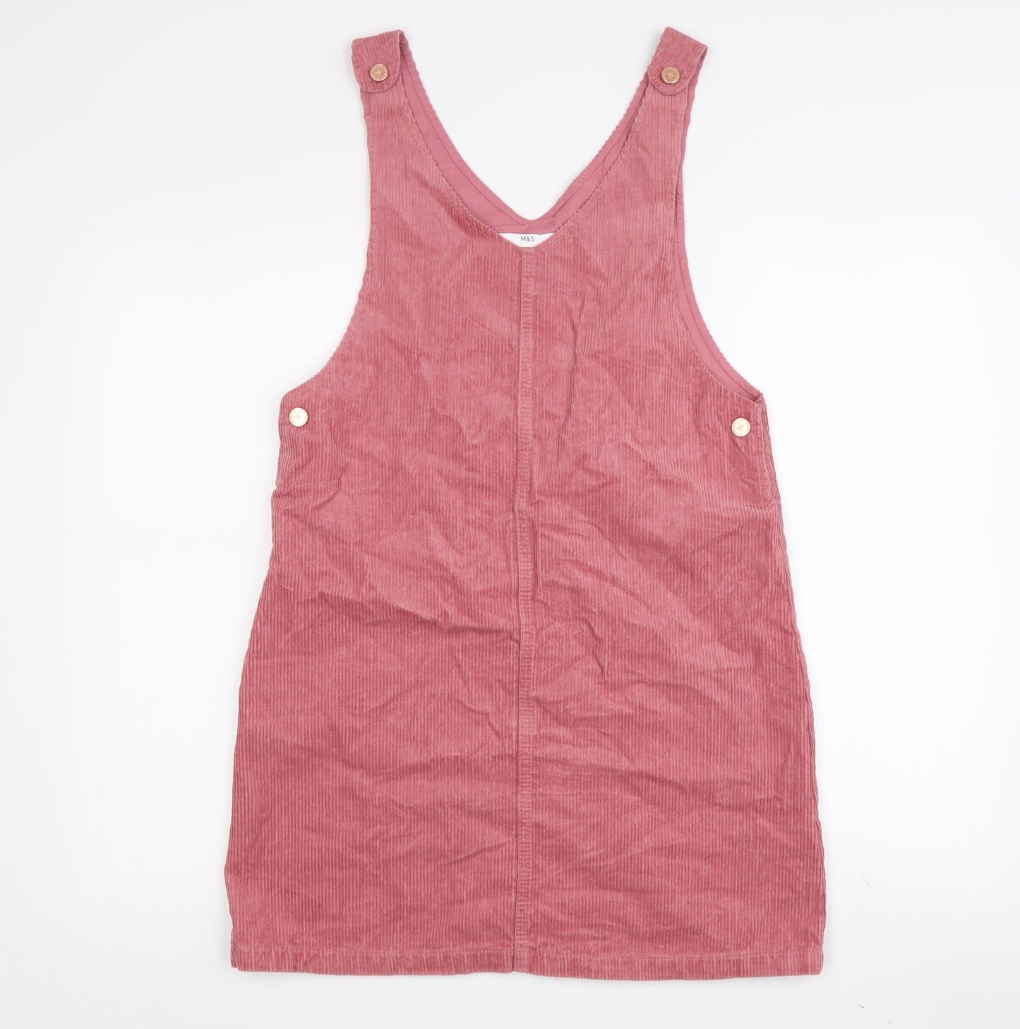 marks and spencer ladies pinafore dress Girls' Jersey Frilled School Pinafore (2-12 Yrs)