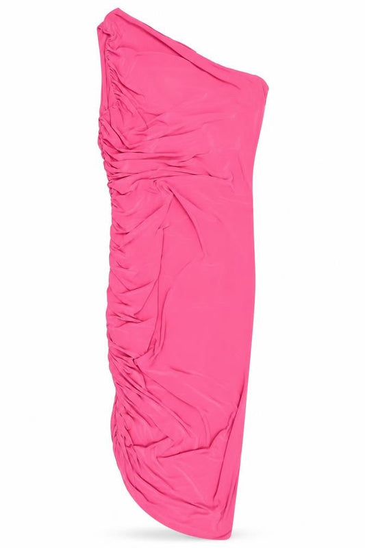 River Island Pink Bodycon Dress Women Size 10 Party