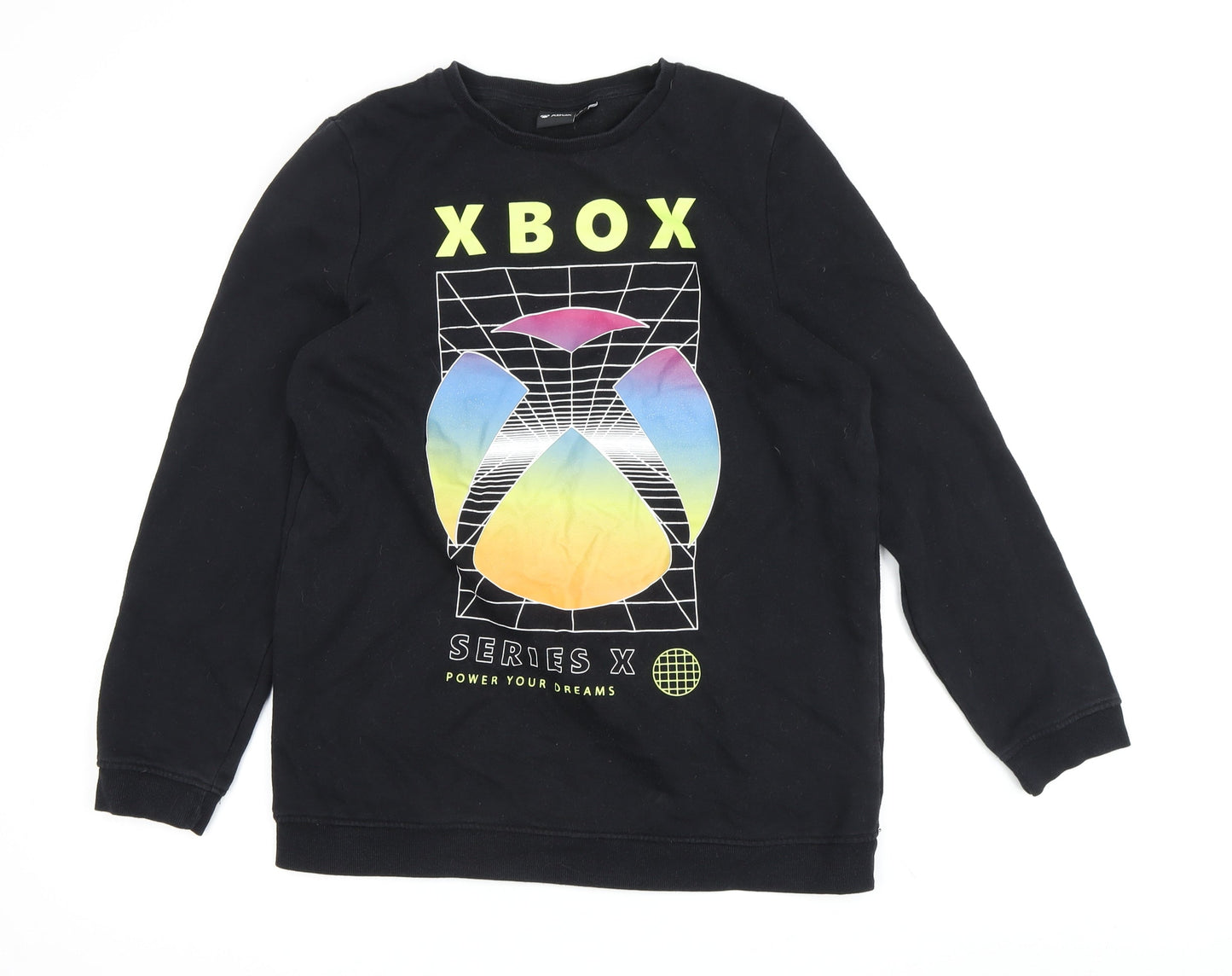 Xbox Boys Black Sweatshirt Pullover 14-15 Years Graphic