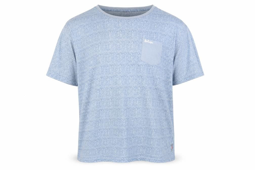 Lee Cooper Men's Blue Short Sleeve T-Shirt 2XL