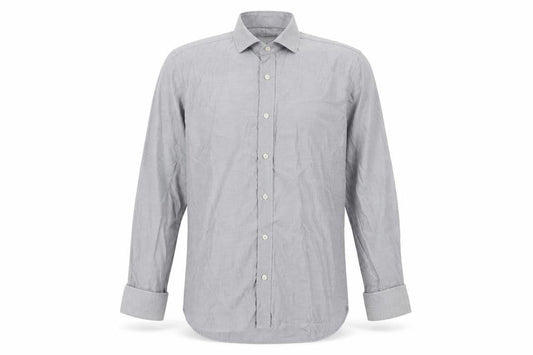 Savoy Taylors Guild Men's Grey Slim Fit Dress Shirt XL