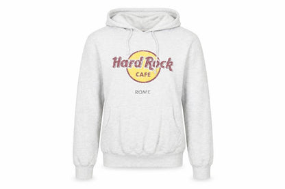 Hard Womens Rock Cafe Grey Hoodie Small Pullover Casual