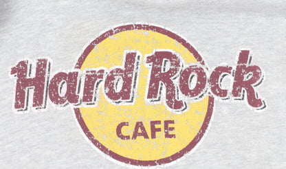 Hard Womens Rock Cafe Grey Hoodie Small Pullover Casual