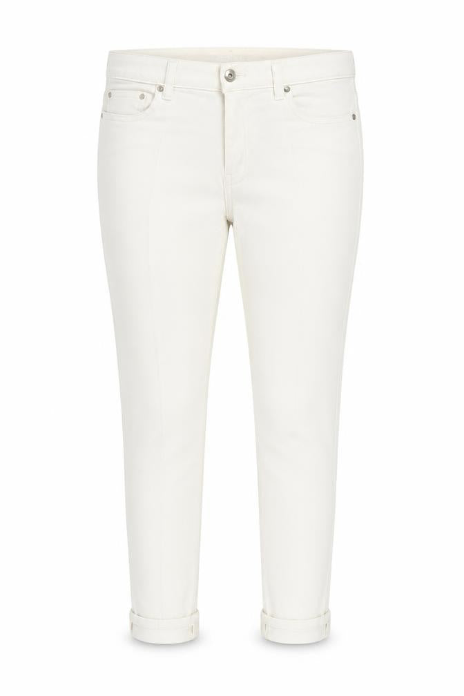 Michael Kors Women's Ivory Skinny Jeans, Size 8