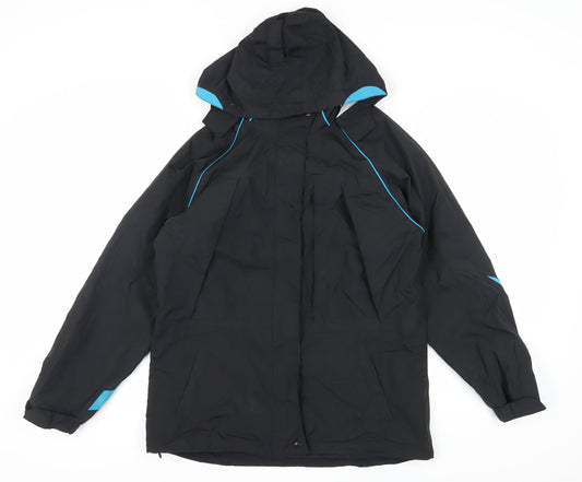 Glacier Point Women's Black Parka Jacket Size 14