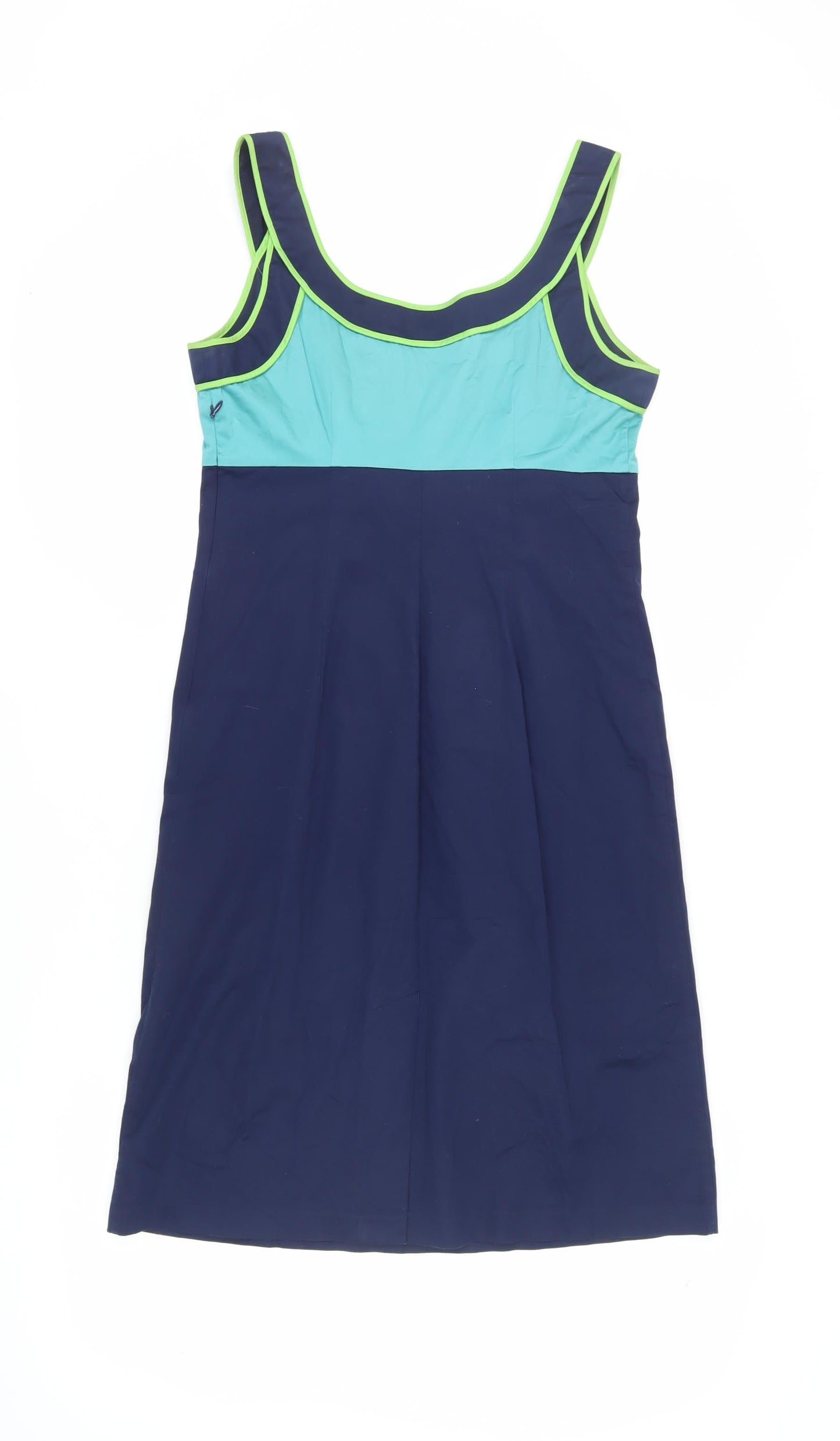 Boden Women's Blue Sheath Dress, Size 12, Spring Style